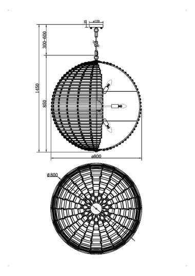 Подвесной светильник Maytoni Palla MOD092PL-12CH &mdash; svetrussia.ru