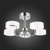 Потолочная светодиодная люстра Evoluce Solla SLE283102-05 фото 2 &mdash; svetrussia.ru