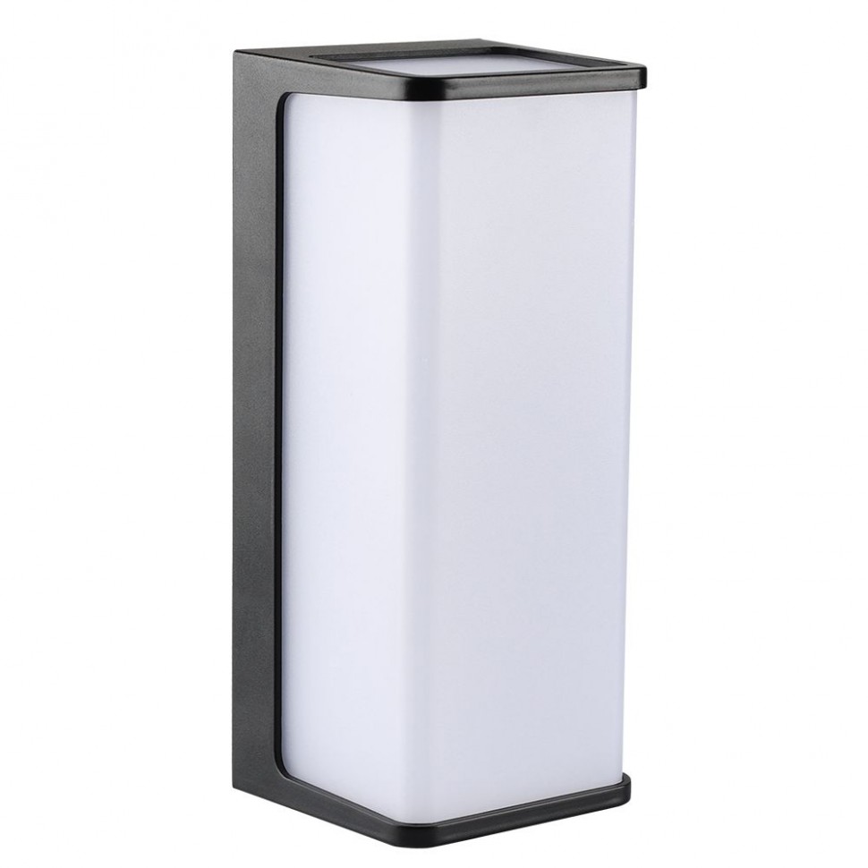 Уличный настенный светодиодный светильник Arte Lamp Lancia A6419AL-1BK фото 1 &mdash; svetrussia.ru