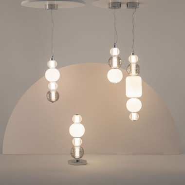 Подвесной светодиодный светильник Maytoni Collar P069PL-L35CH3K &mdash; svetrussia.ru