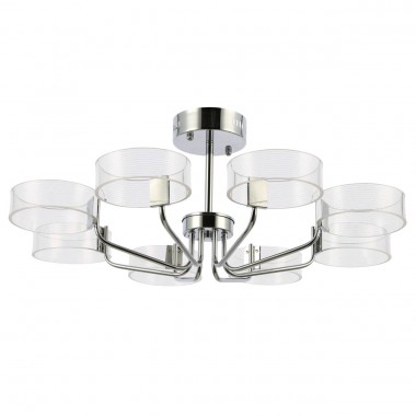 Потолочная светодиодная люстра Evoluce Solla SLE283102-08 &mdash; svetrussia.ru