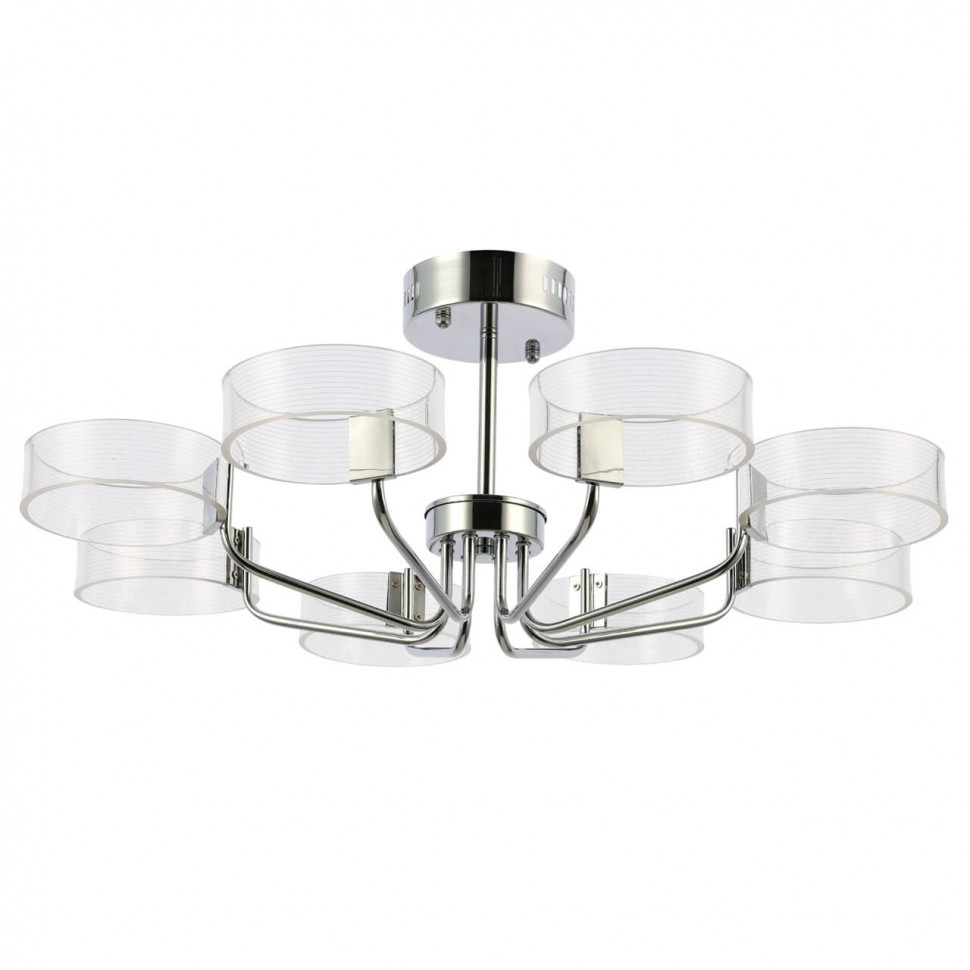 Потолочная светодиодная люстра Evoluce Solla SLE283102-08 фото 1 &mdash; svetrussia.ru