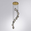 Подвесная люстра Arte Lamp Freddie A2231SP-9PB фото 3 &mdash; svetrussia.ru