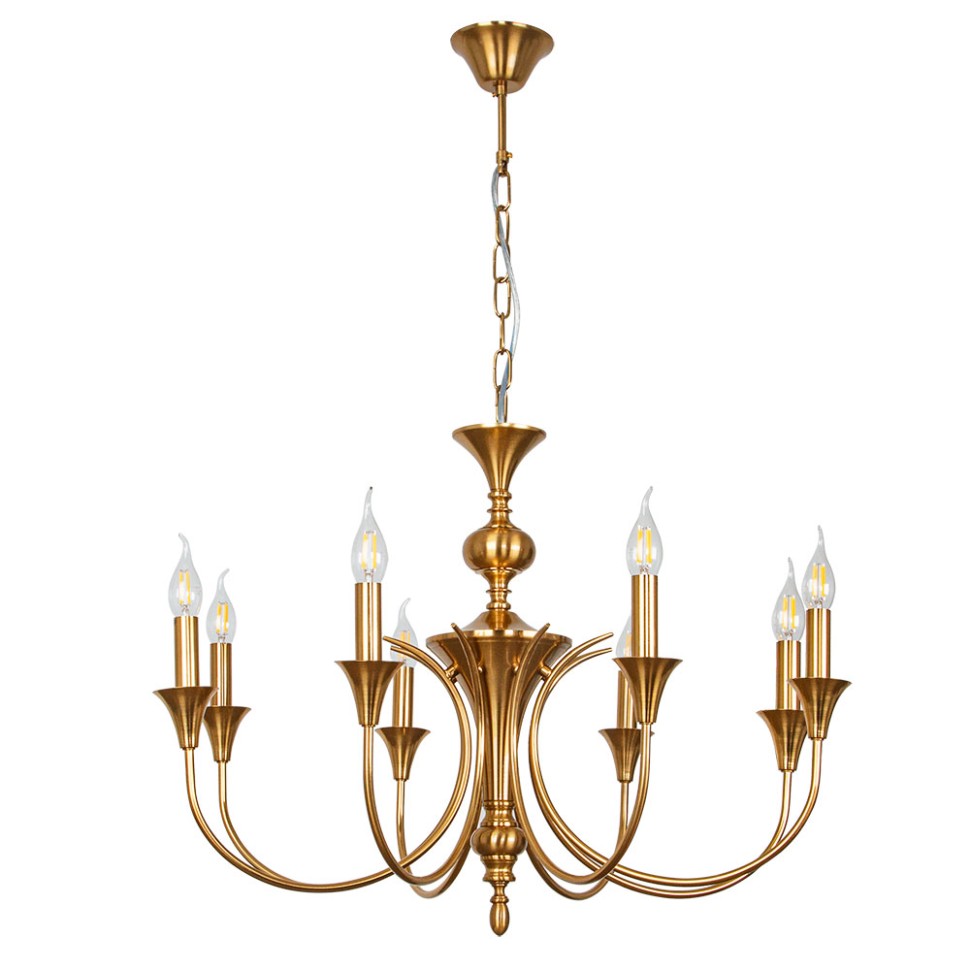 Подвесная люстра Arte Lamp COLLINETTA A4094LM-8PB фото 1 &mdash; svetrussia.ru