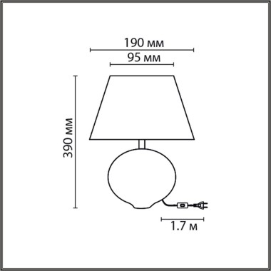 Настольная лампа Lumion Moderni Tapala 8139/1T &mdash; svetrussia.ru