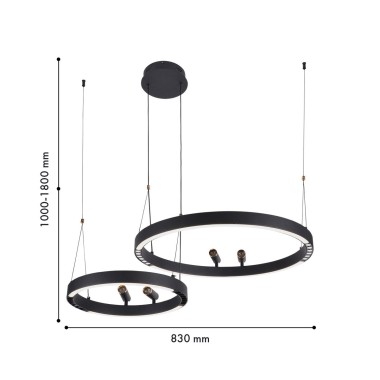 Подвесная светодиодная люстра F-Promo Slinga 4474-2P &mdash; svetrussia.ru