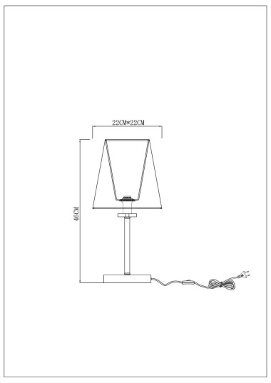 Настольная лампа Arte Lamp Kensington A4098LT-1CC &mdash; svetrussia.ru