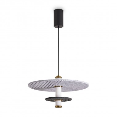 Подвесной светодиодный светильник Freya Acoustic FR5494PL-L9GR &mdash; svetrussia.ru