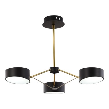 Потолочная светодиодная люстра Evoluce Valle SLE6005-402-03 &mdash; svetrussia.ru