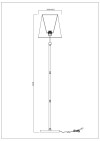 Торшер Arte Lamp Kensington A4098PN-1CC фото 2 &mdash; svetrussia.ru