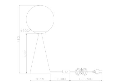 Настольная лампа Freya Glow FR5289TL-01BS &mdash; svetrussia.ru