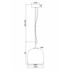 Подвесной светодиодный светильник Maytoni Madmen MOD128PL-L6BR фото 2 &mdash; svetrussia.ru
