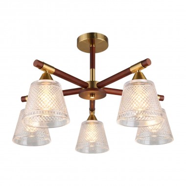 Потолочная люстра Omnilux Catania OML-67607-05 &mdash; svetrussia.ru