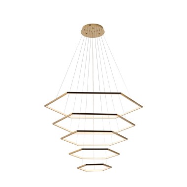 Подвесной светодиодный светильник Loft IT Ring 10016/5 &mdash; svetrussia.ru