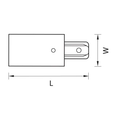 Питание боковое Lightstar Barra 501117 &mdash; svetrussia.ru