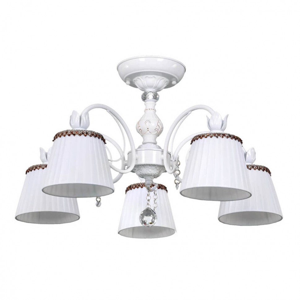 Потолочная люстра Omnilux OML-46407-05 фото 1 &mdash; svetrussia.ru