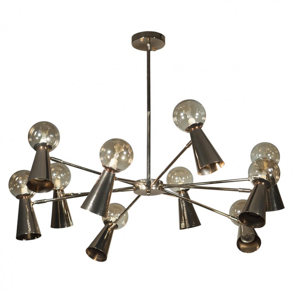 Подвесная люстра Loft IT Halley 10046/10 Gold фото 1 &mdash; svetrussia.ru