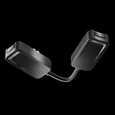 Коннектор питания L-образный Maytoni Technical Radity TRA084CPC-B-12 &mdash; svetrussia.ru