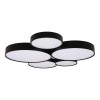 Потолочная светодиодная люстра Loft IT Drum 10218 Black фото 1 &mdash; svetrussia.ru