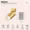 Спот Maytoni Technical Focus S C050CL-U-1MG фото 2 &mdash; svetrussia.ru