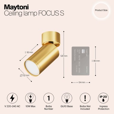 Спот Maytoni Technical Focus S C050CL-U-1MG &mdash; svetrussia.ru