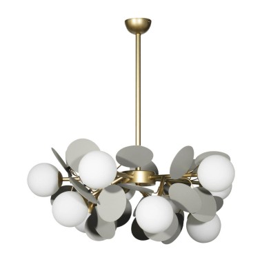 Подвесная люстра Loft IT Matisse 10008/10 Grey &mdash; svetrussia.ru