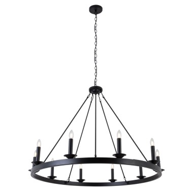 Подвесная люстра Lussole Loft CARROLLTON LSP-8735 &mdash; svetrussia.ru