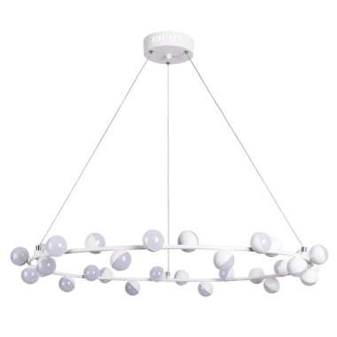 Подвесная светодиодная люстра Arte Lamp Dexter A3619SP-30WH &mdash; svetrussia.ru