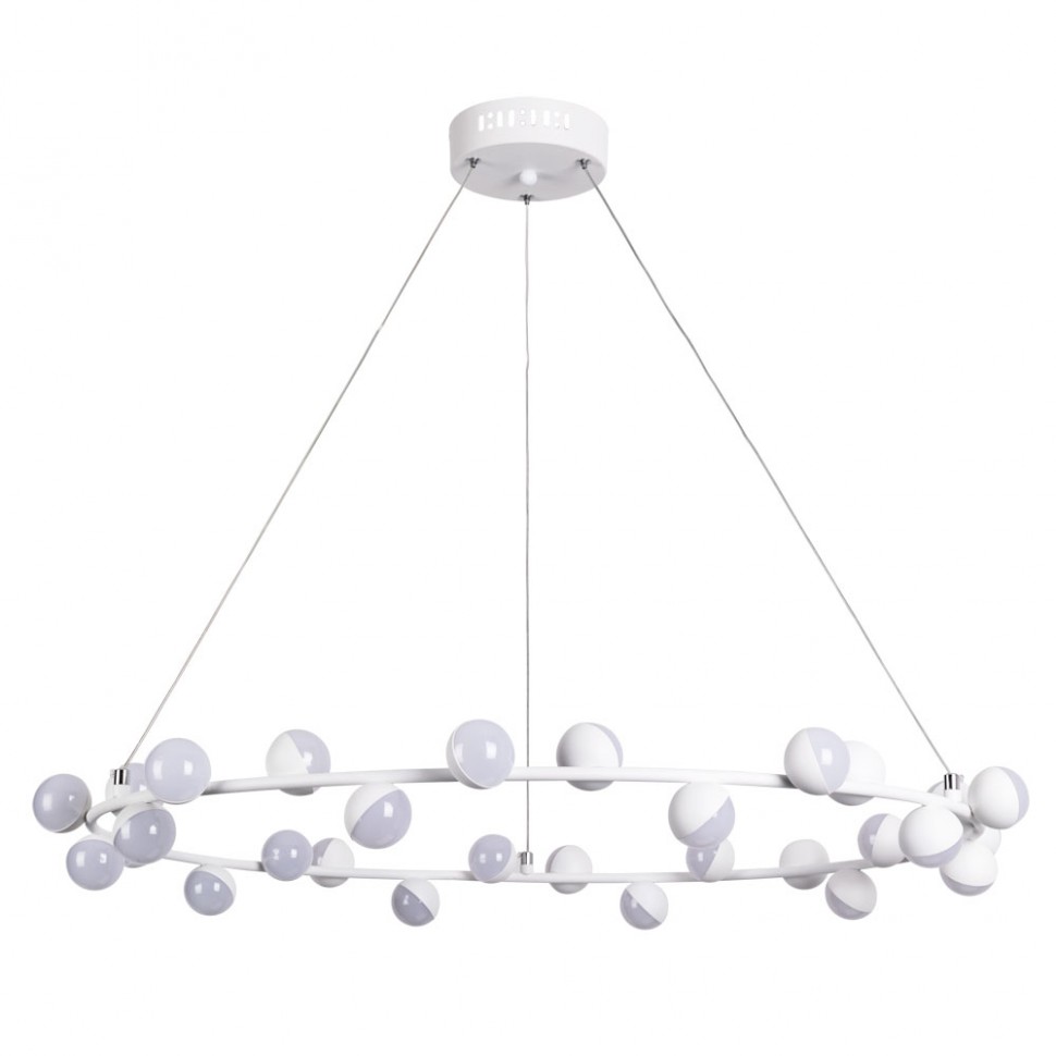 Подвесная светодиодная люстра Arte Lamp Dexter A3619SP-30WH фото 1 &mdash; svetrussia.ru