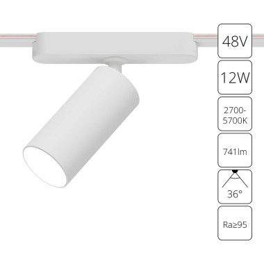 Трековый светодиодный светильник Arte Lamp Rapid A2958PL-1WH &mdash; svetrussia.ru
