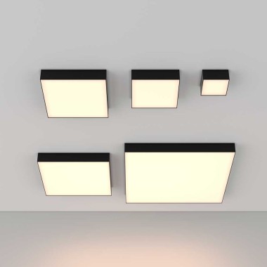 Потолочный светодиодный светильник Maytoni Zon C032CL-36W3K-SQ-B &mdash; svetrussia.ru