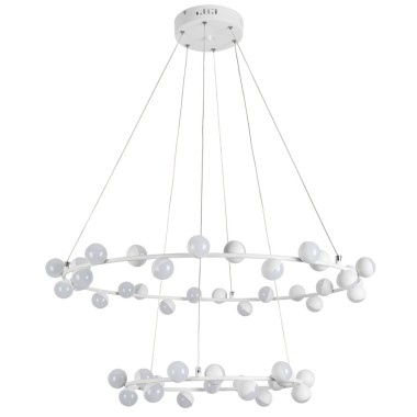 Подвесная светодиодная люстра Arte Lamp Dexter A3619SP-48WH &mdash; svetrussia.ru