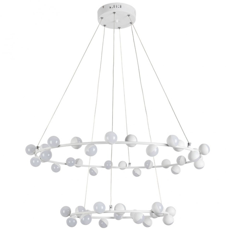 Подвесная светодиодная люстра Arte Lamp Dexter A3619SP-48WH фото 1 &mdash; svetrussia.ru