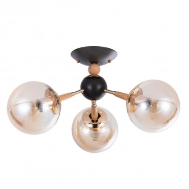 Потолочная люстра Arte Lamp Boston A4485PL-3BK &mdash; svetrussia.ru