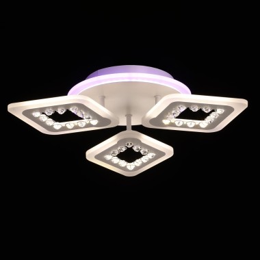 Потолочная светодиодная люстра De City Мадлен 424014704 &mdash; svetrussia.ru