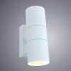 Уличный настенный светильник Arte Lamp Sonaglio A3302AL-2WH фото 2 &mdash; svetrussia.ru