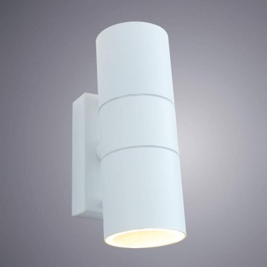 Уличный настенный светильник Arte Lamp Sonaglio A3302AL-2WH &mdash; svetrussia.ru