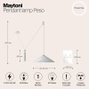 Подвесной светильник Maytoni Technical Peso P080PL-01W фото 4 &mdash; svetrussia.ru