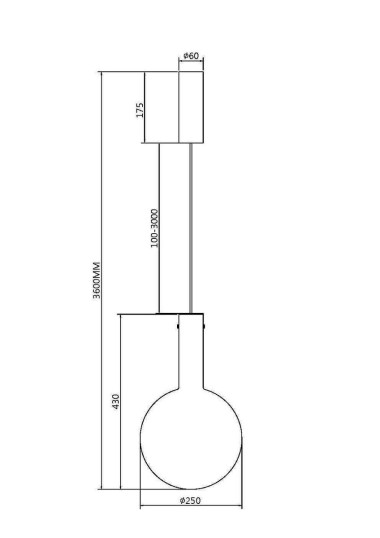 Подвесной светодиодный светильник Maytoni Nebula MOD182PL-L6W3K &mdash; svetrussia.ru