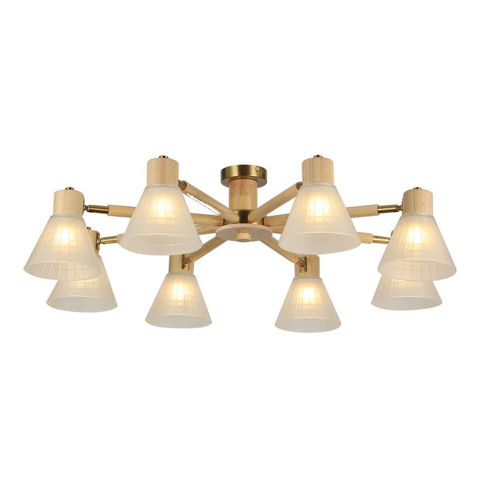 Потолочная люстра Arte Lamp Meleph A4096PL-8BR фото 1 &mdash; svetrussia.ru