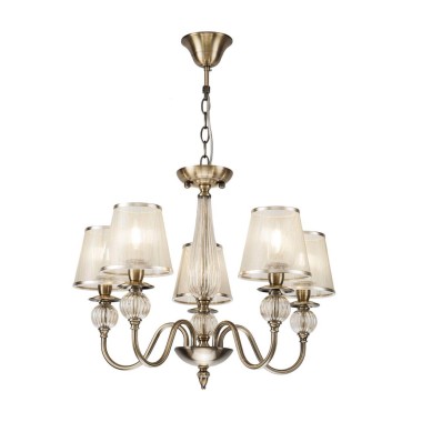 Подвесная люстра Freya Inessa FR2685PL-05BZ &mdash; svetrussia.ru