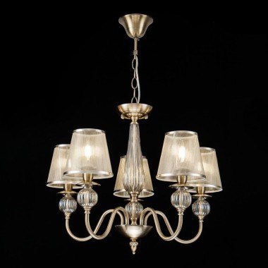 Подвесная люстра Freya Inessa FR2685PL-05BZ &mdash; svetrussia.ru