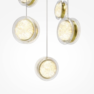 Подвесная светодиодная люстра Maytoni Pharao MOD361PL-L41BS3K &mdash; svetrussia.ru