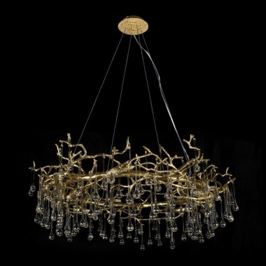 Подвесная люстра Loft IT Bijout 10068/800 GD &mdash; svetrussia.ru