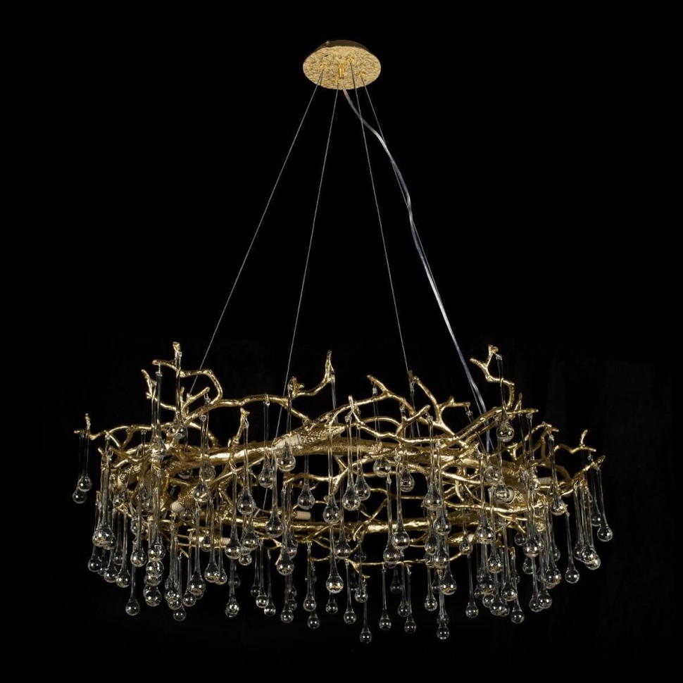 Подвесная люстра Loft IT Bijout 10068/800 GD фото 1 &mdash; svetrussia.ru