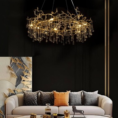 Подвесная люстра Loft IT Bijout 10068/800 GD &mdash; svetrussia.ru