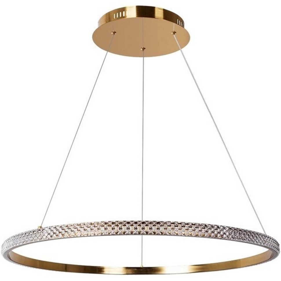 Подвесная светодиодная люстра Arte Lamp Orione A2182SP-80PB фото 1 &mdash; svetrussia.ru