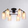 Потолочная люстра Arte Lamp Leo A7027PL-6BK фото 6 &mdash; svetrussia.ru