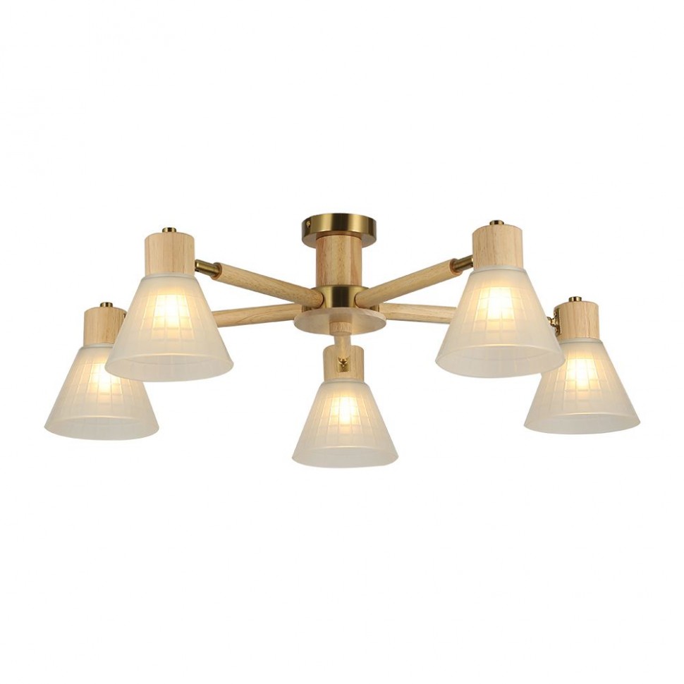 Потолочная люстра Arte Lamp Meleph A4096PL-5BR фото 1 &mdash; svetrussia.ru