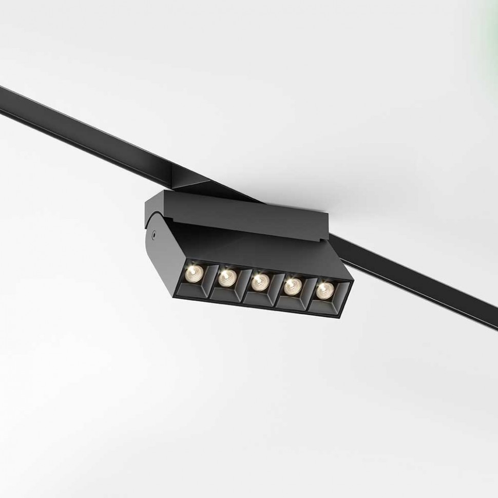 Трековый светодиодный светильник Maytoni Technical Points Rot TR077-2-10W3K-B фото 1 &mdash; svetrussia.ru